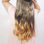 Dual Color Wavy Hair Extension